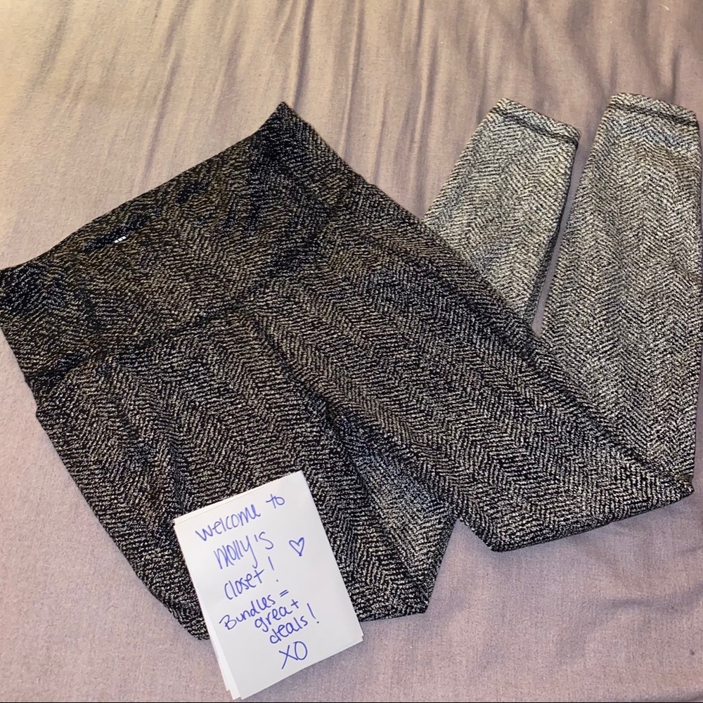 High rise ombré leggings